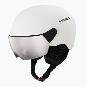 Gyerek sísisak HEAD Yuki Visor Jr marshmallow/silver/red (Yuki Visor S2 Jr 328346) kép