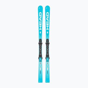 Lesikló sílécek + kötések HEAD WC Rebels e-Speed Pro RP WCR 14 + Protector+ FF 14 GW blue/white (WC Rebels e-Speed Pro RP WCR 14+Protector+ FF 14 GW 313226/100964) kép