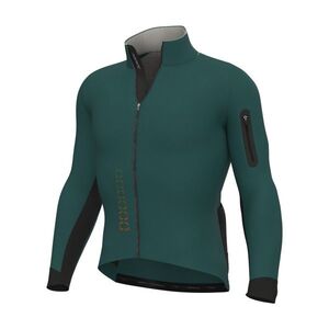ALÉ Kerékpáros dzseki béléssel - R-EV1 THERMO SHIELD - zöld kép