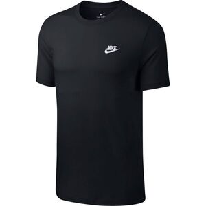 Nike SPORTSWEAR CLUB Férfi póló, fekete, méret kép