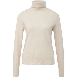 s.Oliver KNITTED PULLOVER Női kötött pulóver, bézs, méret kép