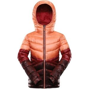 ALPINE PRO ROGO Gyerek téli kabát, narancssárga, méret 152-158 kép
