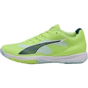 Puma ACCELERATE TURBO 4 Uniszex kézilabda cipő, fényvisszaverő neon, méret 40.5 kép