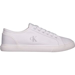 Calvin Klein ESS VULC LOW MG CANVAS Férfi cipő, fehér, méret kép