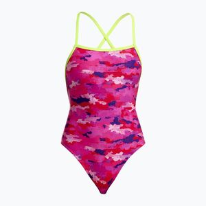 Női egyrészes fürdőruha Funkita Strapped In One Piece special pops (Strapped In One Piece FKS034L7247106) kép