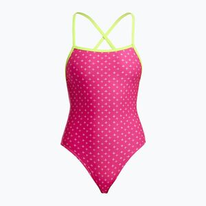 Női egyrészes fürdőruha Funkita Strapped In One Piece pink proton (Strapped In One Piece FKS034L7248006) kép