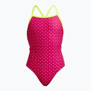 Gyerek egyrészes fürdőruha Funkita Strapped In One Piece pink proton (Strapped In One Piece FKS034G7248008) kép
