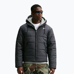 Férfi bélelt kabát Nike Sportswear PrimaLoft® black/black/white (Sportswear PrimaLoft® Therma-FIT IO4895-010) kép