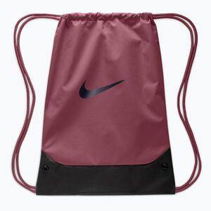 Zsák Nike Brasilia 18 l pink smoke/black/gridiron (Brasilia IB4409-654) kép