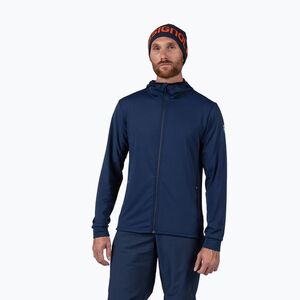 Férfi polár pulóver Rossignol Mid Layer Stretch Hoodie dark navy (Mid Layer Stretch Hoodie RLNML26715) kép