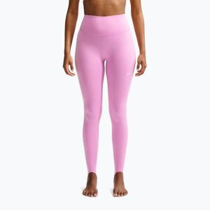 Női edzőleggingsek Nike One pink rise/white (One High-Waisted IV4933-621) kép