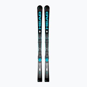 Lesikló sílécek + kötések HEAD WC Rebels e-Race RP EVO 14 + Freeflex 14 GW black/blue (WC Rebels e-Race RP EVO 14+Freeflex 14 GW 313266/100907) kép