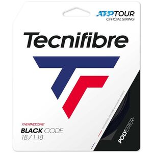 Tecnifibre Black Code 12 m, 1, 18 mm, fekete kép