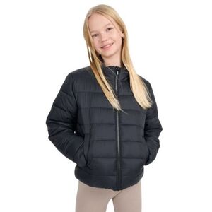 Lánykabát 4F JUNIOR DOWN JACKET-JWSS25TDJAF515-20S-BLACK kép