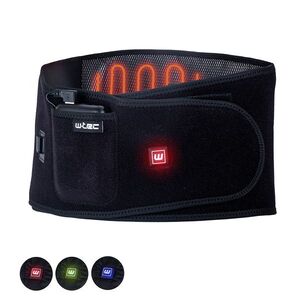 Fűthető deréköv W-TEC HEATbelt S-XL, 3 fűtési mód, egyenletes hőelosztás, kiváló hőszigetelő tulajdonságok, erős tépőzár kép