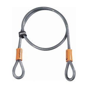 KRYPTONITE Kerékpáros kiegészítők - KRYPTOFLEX 410 LOOPED - ezüst kép