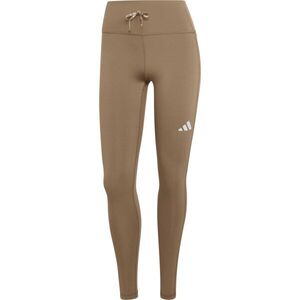adidas RUN ESSENTIALS 1/1 L Női futó leggings, khaki, méret kép