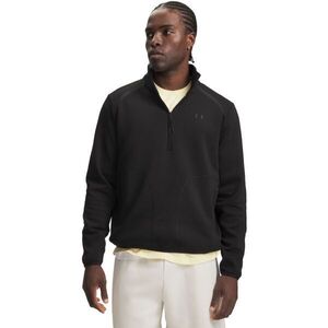 Under Armour UNSTOPPABLE FLC 1/2 ZIP Férfi pulóver, fekete, méret kép