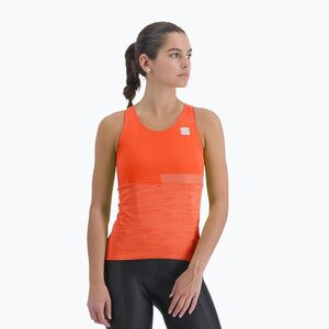 Női kerékpáros mez Sportful Giara Top narancssárga 1121028.117 (Giara Top 1121028.117) kép