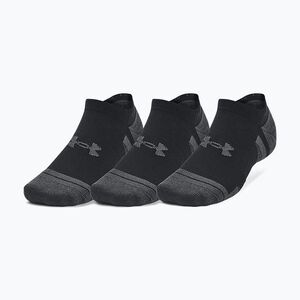 Under Armour Performance Tech 3db NS zokni fekete/fekete/sugár szürke (Performance Tech NS 1379503-001) kép
