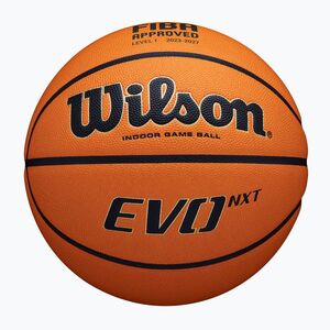 Wilson kosárlabda EVO NXT Fiba játék labda narancssárga 7-es méret (EVO NXT Fiba Game Ball WTB0965XB) kép