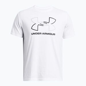 Under Armour GL Foundation Update férfi edzőpóló fehér/mod szürke/fekete (GL Foundation Update 1382915-100) kép