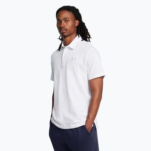 Under Armour férfi póló póló Icon Polo fehér/fehér (Icon Polo 1386608-100) kép