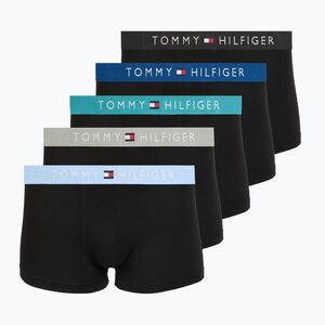 Férfi boxer nadrág Tommy Hilfiger Trunk black/ant silver/ves blue/opu bl/haz te (Trunk UM0UM034940UE) kép