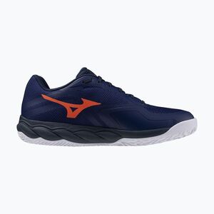 Férfi teniszcipő Mizuno Wave Enforce Court 2 CC beacon blue/lava orange/white (Wave Enforce Court 2 CC 61GC263414) kép