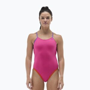 Női egyrészes fürdőruha Tyr Multistrap Cutoutfit Durafast Elite pink/multi (Multistrap Cutoutfit Durafast Elite P04136_696_28) kép
