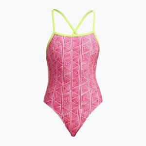 Női egyrészes fürdőruha Funkita Tie Me Tight One Piece sweet stack (Tie Me Tight One Piece FKS036L7246106) kép