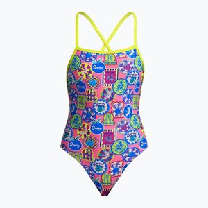 Női egyrészes fürdőruha Funkita Tie Me Tight One Piece zesty besty (Tie Me Tight One Piece FKS036L7246806) kép