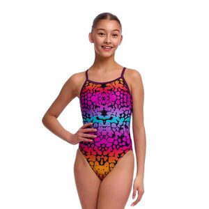 Gyerek egyrészes fürdőruha Funkita Single Strap One Piece wild animal (Single Strap One Piece FKS030G7245108) kép