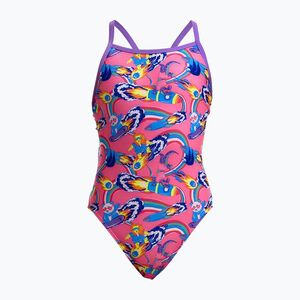 Gyerek egyrészes fürdőruha Funkita Single Strap One Piece sweet surfers (Single Strap One Piece FKS030G7248908) kép