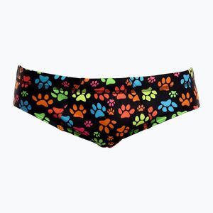 Férfi úszóalsó Funky Trunks Seamed Briefs pawsome (Seamed Briefs FTS025M7245730) kép