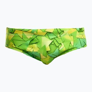 Férfi úszóalsó Funky Trunks Seamed Briefs try tonic (Seamed Briefs FTS025M7249530) kép