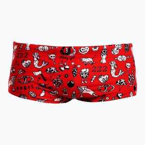 Férfi úszó boxer nadrág Funky Trunks Sidewinder Trunks scribbles (Sidewinder Trunks FTS015M7247630) kép