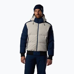 Férfi síkabát Rossignol Corduroy Down Bomber silver cloud/dark navy (Snowblaze Down Bomber RLPMJ34B28) kép