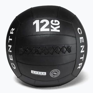 Medicinlabda CENTR Wall Ball Centr x Hyrox 12 kg black (Wall Ball Centr x Hyrox HWB12) kép