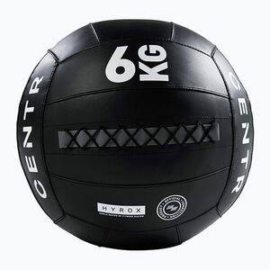 Medicinlabda CENTR Competition Wall Ball Centr x Hyrox 6 kg black (Competition Wall Ball Centr x Hyrox HWB6) kép
