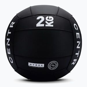 Medicinlabda CENTR Youngstars Competition Wall Ball Centr x Hyrox 2 kg black (Youngstars Competition Wall Ball Centr x Hyrox HYSWB2) kép