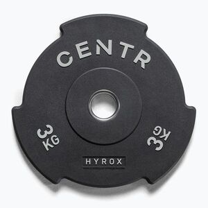 Bumper súly Centr Top Plate Centr x Hyrox black (Top Plate Centr x Hyrox HUBP3) kép