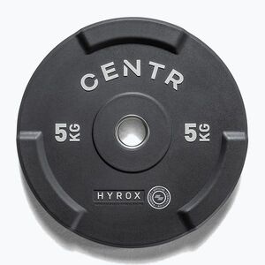 Bumper súly Centr Olimpijski Centr x Hyrox Interlocking Bumper Plate 2 pcs black (Centr x Hyrox Interlocking Bumper Plate 2 pcs HUBP5) kép