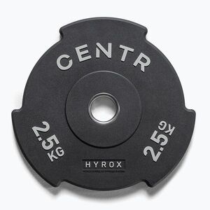 Bumper súly Centr Olimpijski Centr x Hyrox Interlocking Bumper Plate 2 pcs black (Centr x Hyrox Interlocking Bumper Plate 2 pcs HUBP2.5) kép