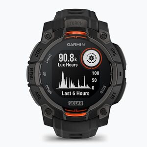 Óra Garmin Instinct 3 Solar 45 mm black (Instinct 3 Solar 45mm 010-02934-00) kép