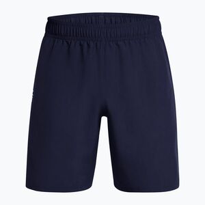 Férfi edző rövidnadrág Under Armour Tech Woven Wordmark midnight navy/white (Woven Wordmark 1383356-410) kép