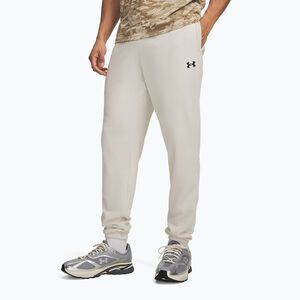 Férfi nadrág Under Armour Rival LW Jogger summit white/black (Rival LW Jogger 6014638-110) kép
