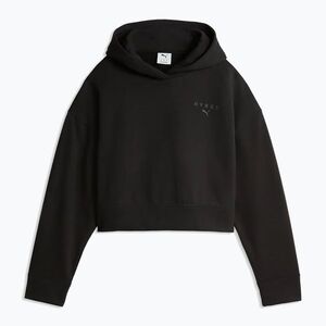 Női pulóver Puma Hyrox World Cropped Hoodie puma black (Hyrox World Cropped Hoodie 528790 01) kép