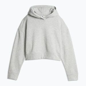 Női pulóver Puma Hyrox World Cropped Hoodie light grey (Hyrox World Cropped Hoodie 528790 04) kép