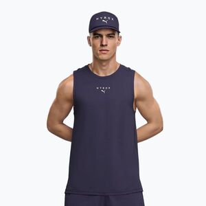 Férfi edző póló Puma Hyrox Dryelite Training Tank deep plum (Hyrox Dryelite Training Tank 528516 64) kép